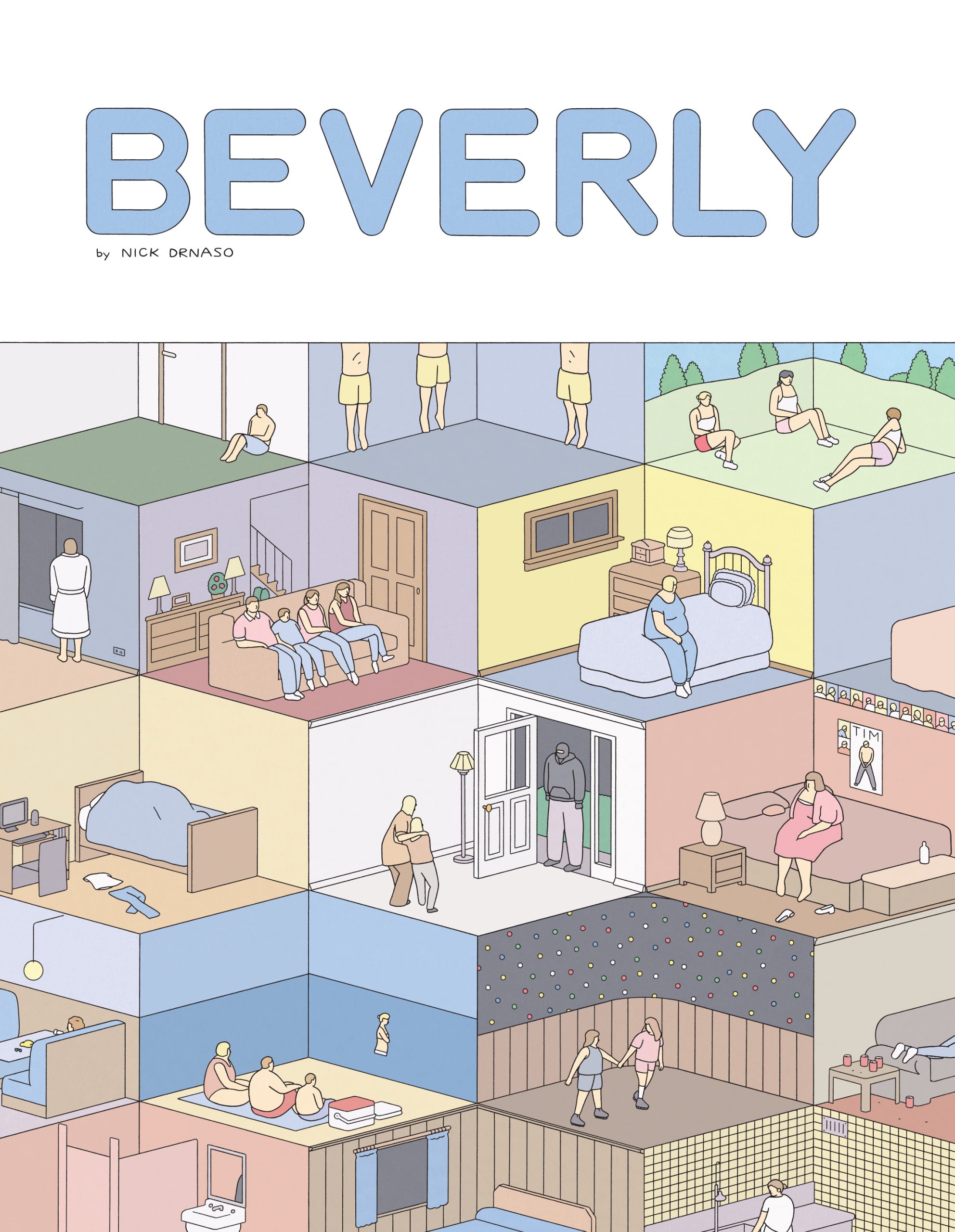 In the graphic novel Beverly, a gesture’s worth 1,000 words Drawn