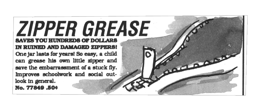  Zipper Grease