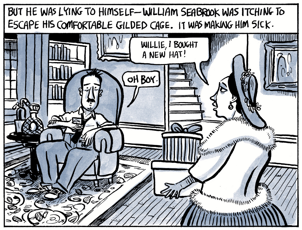 Book Riot Lists Sebrook As A Graphic Novel To Watch Drawn Quarterly   Seabrook 46 