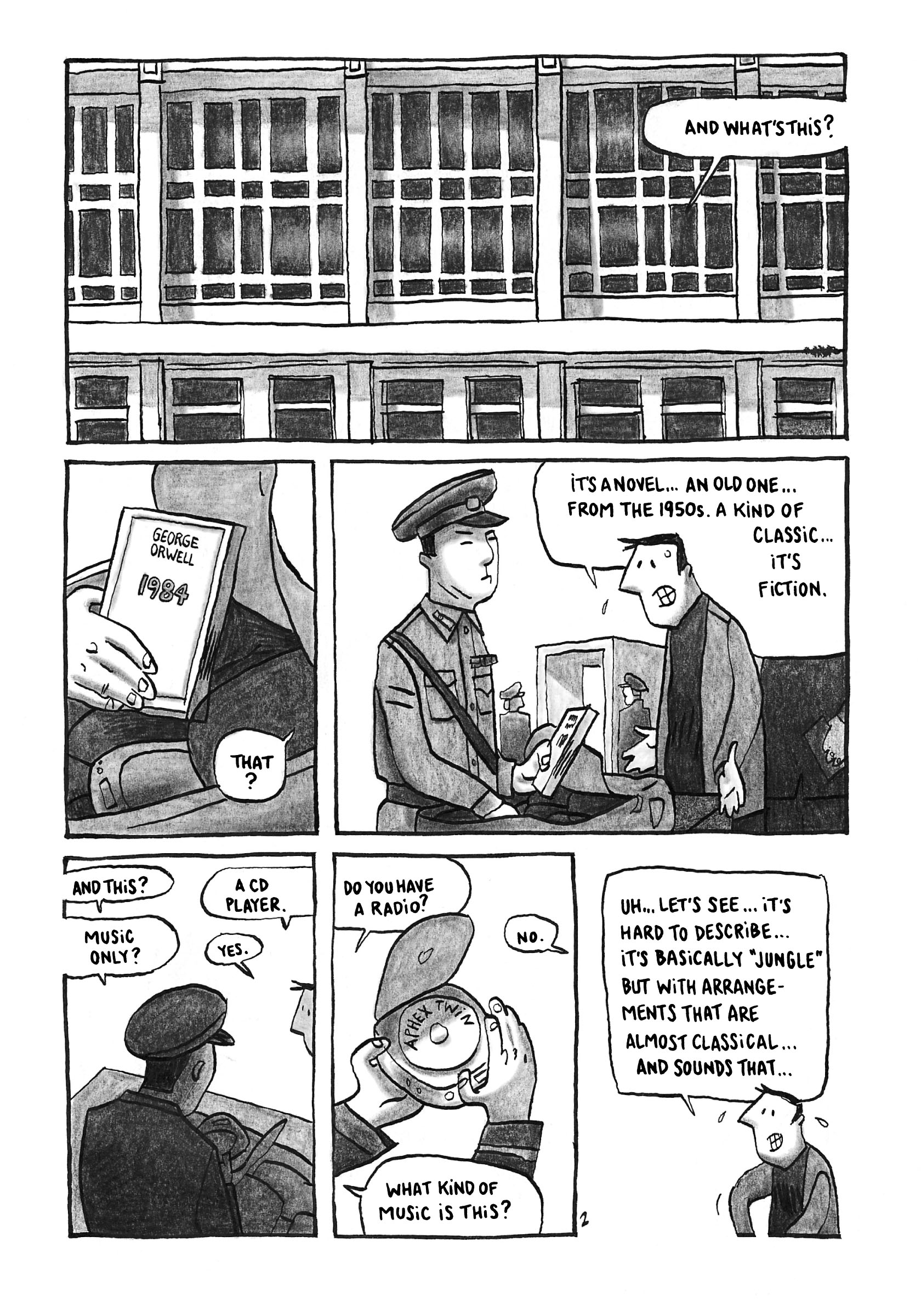 Pyongyang comic
