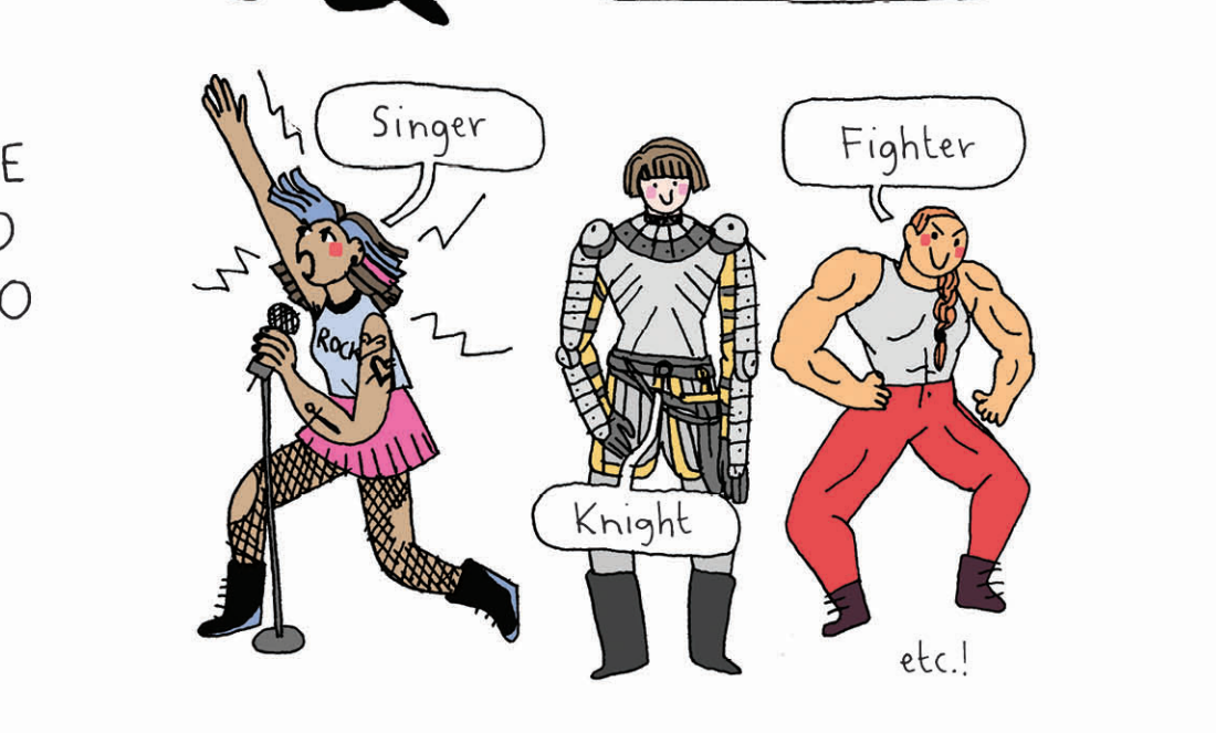 excerpt from League of Super Feminists