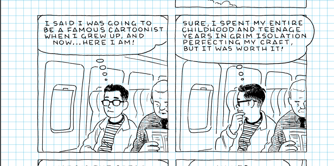 excerpt from The Loneliness of the Long-Distance Cartoonist