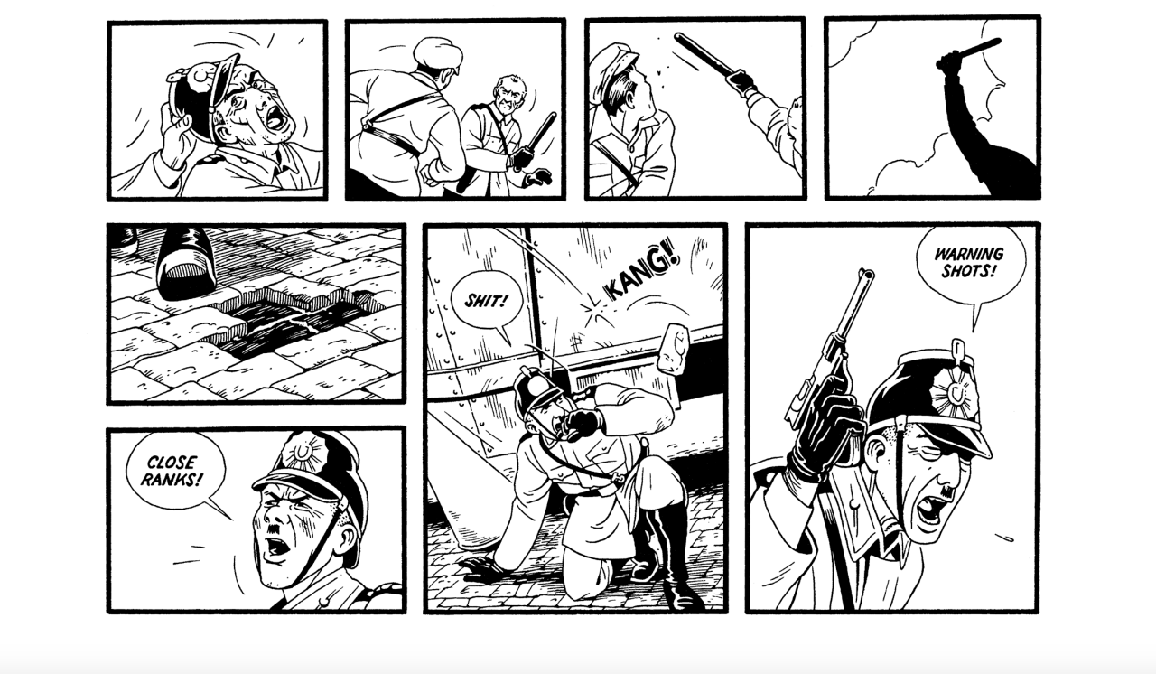 excerpt from Berlin by Jason Lutes