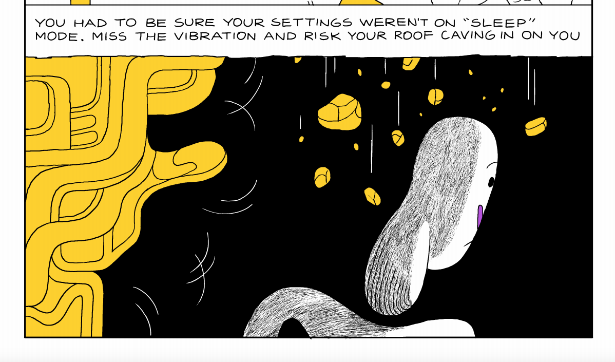 excerpt from Familiar Face by Michael Deforge
