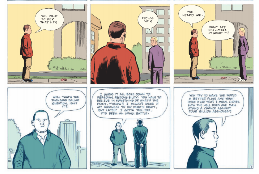 excerpt from Death Ray by Daniel Clowes