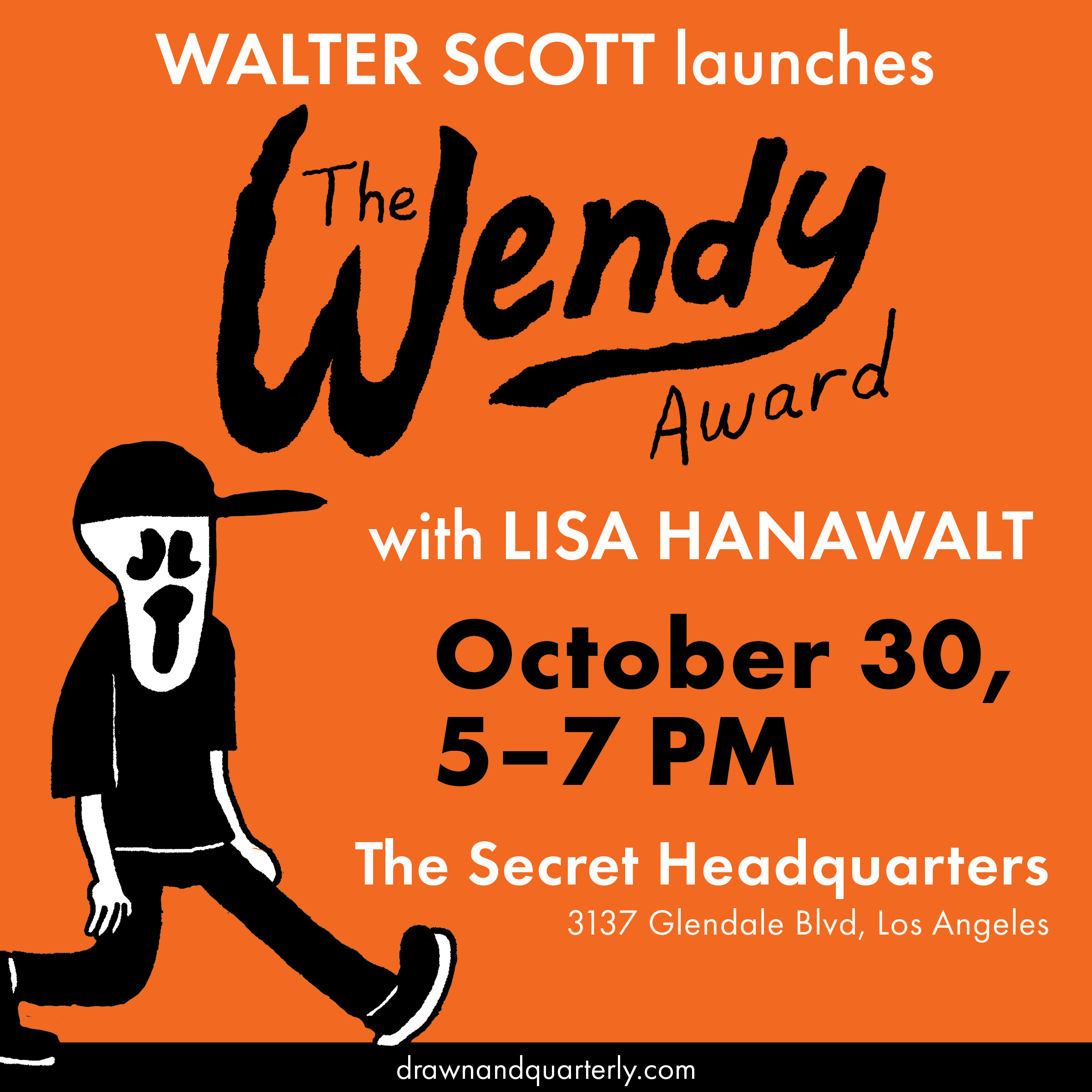 Walter Scott launches The Wendy Award with Lisa Hanawalt at The Secret